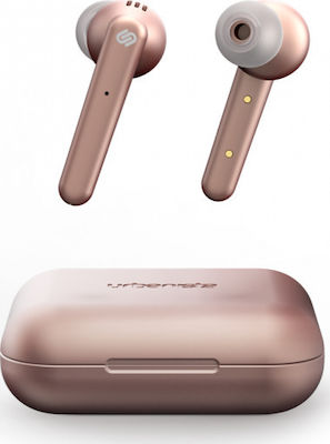 Urbanista Paris In-ear Bluetooth Handsfree Căști cu Carcasă de Încărcare Rose Golά