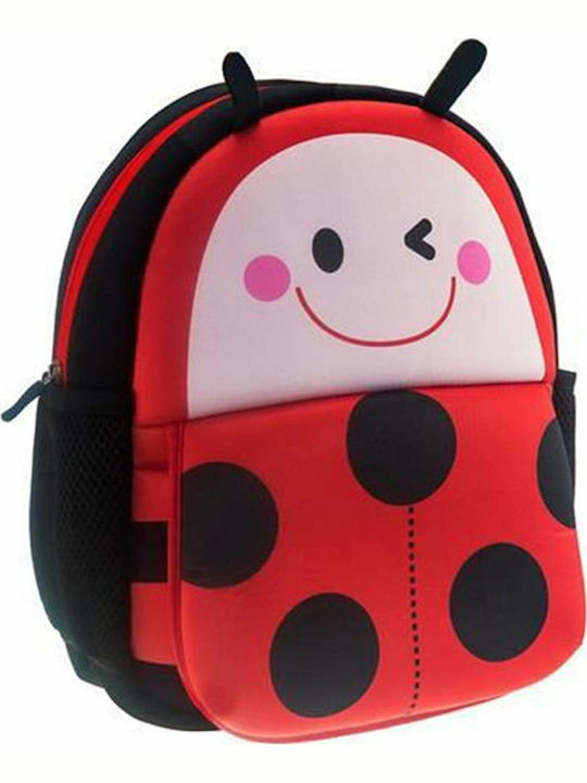 Must Love Bug School Bag Backpack Kindergarten in Red color