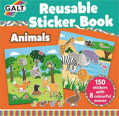 Galt Toys Stickers Animals for Children 3++ Years