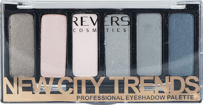 Revers Cosmetics New City Trends Professional Eyeshadow Palette 02