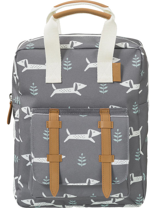 Fresk Dachsy Small Schulranzen Rucksack Kindergarten in Gray Farbe