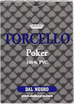 Dal Negro Torcello Τράπουλα Πλαστική για Poker Μπλε