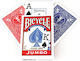 Bicycle Rider Back International Standard Index Set Playing Cards Laminated Red