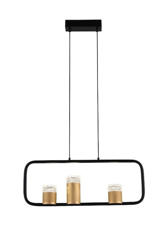 Luma Pendant Lamp 3xGU10 Black