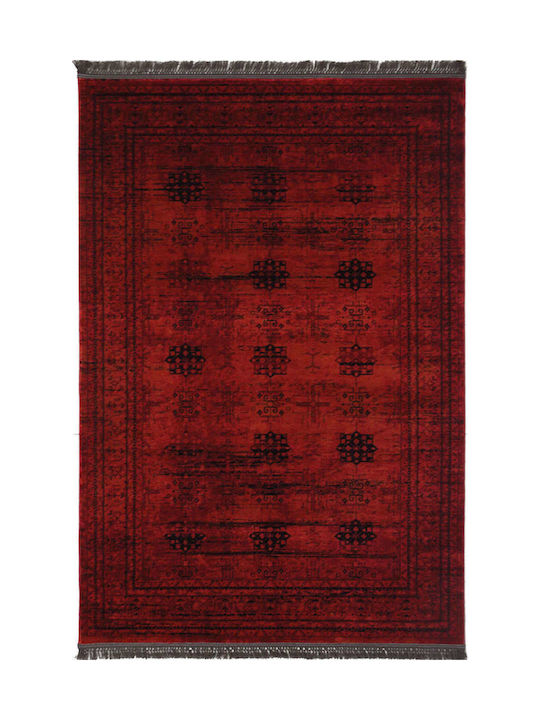 Royal Carpet 8127G Rug Rectangular cu franjuri D. Roșu
