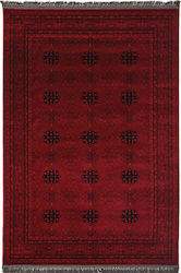 Royal Carpet 8127A Rug Rectangular cu franjuri D. Roșu