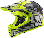 LS2 Fast Evo MX437 Crusher Black H-V Yellow Κρά...