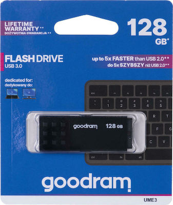 GoodRAM UME3 128ГБ USB 3.0 Стик Черно