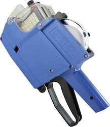 Motex MX-6600 Μηχανικός Ετικετογράφος Χειρός Διπλός σε Μπλε Χρώμα