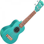 FZONE FZU-110BL Soprano Ukulele - Σοπράνο Γιουκαλίλι Μπλε με θήκη FZONE FZU-110BL Soprano Ukulele