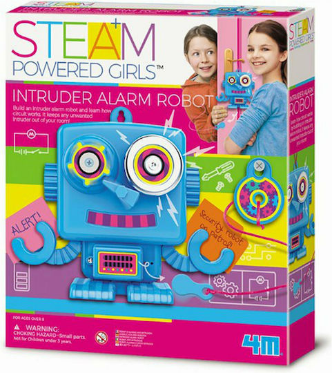 4M Plastic Construction Toy Robot Alarm for Children 8+ years old+ Years