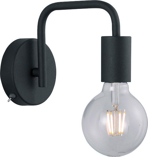Trio Lighting Diallo Φωτιστικό Τοίχου Μαύρο 10εκ. Trio Lighting Diallo Φωτιστικό Τοίχου Μαύρο 10εκ.