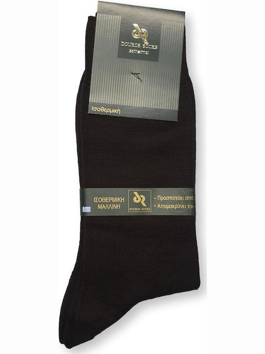 Douros Socks Douros Casual Herren Thermo Socken Braun