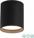 Faro Barcelona Haru Single Spot with Socket GU10 in Black Color
