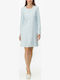 Vamp Winter Women's Nightdress Light Blue