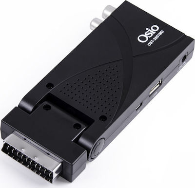 Osio OST-2651MD Ψηφιακός Δέκτης Mpeg-4 Full HD (1080p) με Λειτουργία PVR (Εγγραφή σε USB) Σύνδεσεις SCART / HDMI / USB