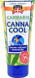 Palacio Cannabis Massage Cooling Gel Tube Γέλη Κρυοθεραπείας 200ml