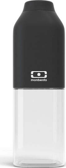 Monbento Positive M Flasche Wasser Kunststoff mit Schraubverschluss Black 500ml