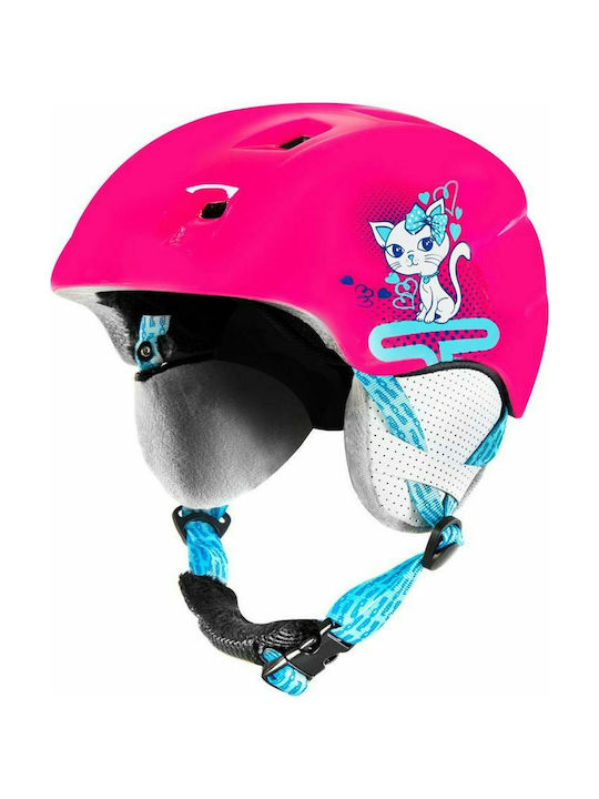 Spokey Aurora Kinder Ski & Snowboard Helm in Rosa Farbe