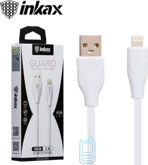Inkax USB-A zu Lightning Kabel Weiß 1m (CK-58-IP)