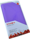 Bitmore Silicon Case 7 Coperta din spate Silicon / Plastic Violet (Universal 7" - Universal 7") SILICONCASE7PUR