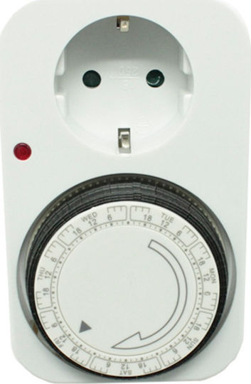 Aca Mechanical Timer Socket Weekly