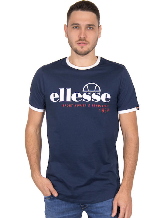 Ellesse Terni Herren T-Shirt Kurzarm Dress Blues