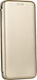 Elegance Buchen Sie Synthetisches Leder Gold (Redmi Note 8T)