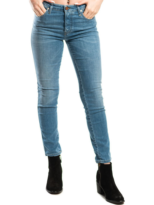 Diesel Babhila Women's Jean Trousers Mid Rise in Skinny Fit