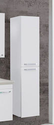 Martin Dode 35 Badezimmersäule Wandhängeschrank H35xB30xH160cm Weiß