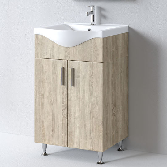 Martin Siena 55 Blat cu Lavoar L55xW46xH83cm Sonoma