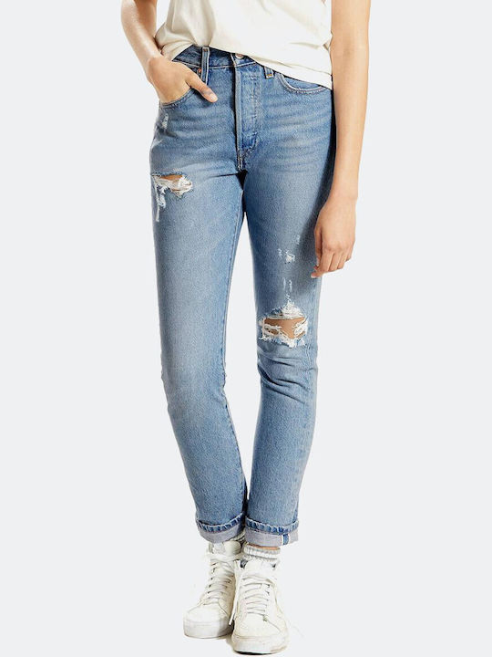 Levi's 501 Ψηλόμεσο Γυναικείο Jean Παντελόνι με...
