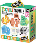 Headu Tactile Animals Montessori Joc Educațional de Cunoștințe pentru 2-5 Ani