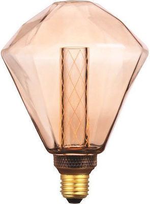 Eurolamp LED Lampen für Fassung E27 und Form G125 Warmes Weiß 120lm Dimmbar 1Stück
