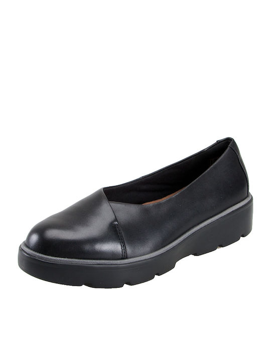 Clarks Un Balsa Go Δερμάτινες Γυναικείες Μπαλαρ...