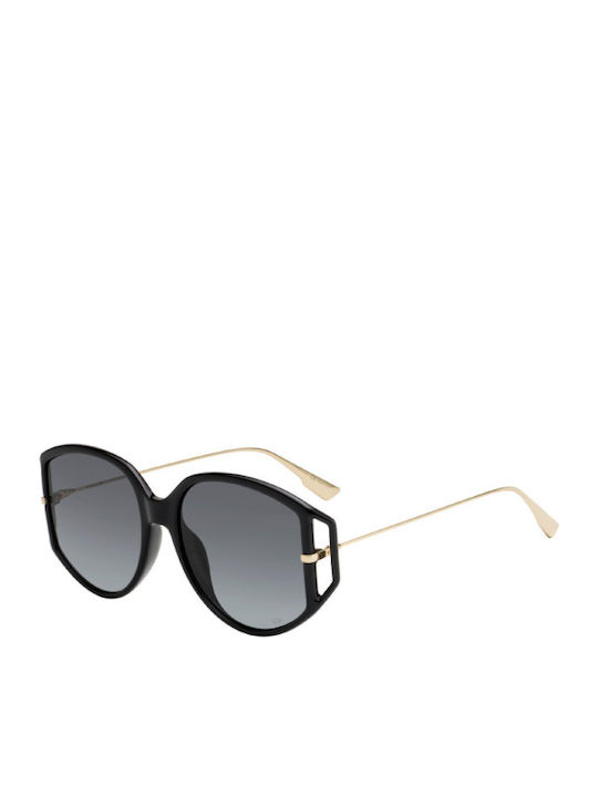Dior Direction 2 Women's Sunglasses with Black Frame and Black Gradient Lens
