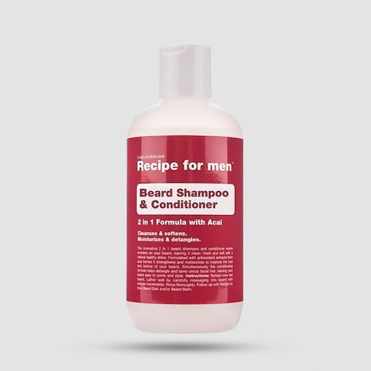 Recipe For Men Сапун Грижа за брада Formula with Acai 250мл