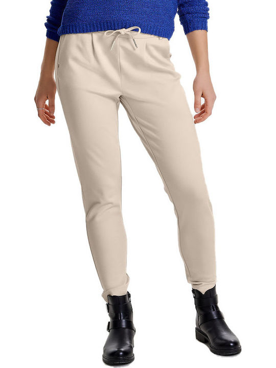 Only Women's Fabric Trousers in Slim Fit Peyote