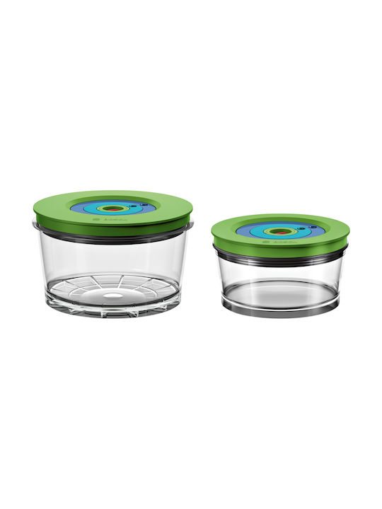 Bosch Food Storage Lunch Box Plastic Green 2pcs