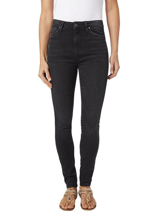 Pepe Jeans Dion Women's Jean Trousers with Rips Black