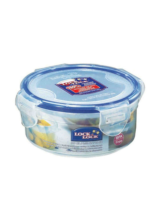 Lock&Lock Δοχείο Φαγητού Πλαστικό Μπλε Κατάλληλο για Φούρνο Μικροκυμάτων 300ml