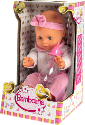 Dimian Baby Doll Bambolina Amore Drink & Wet for 3+ Years Old 36 cm.