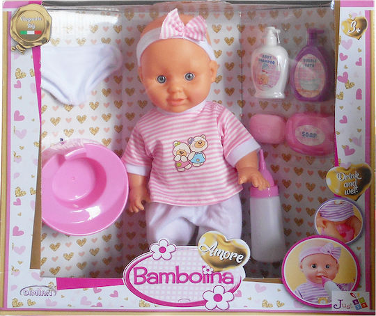 Just Toys Bambolina Baby Doll Set for 3+ Years 36 cm