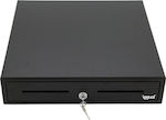 Iggual Iron-50 Cash Drawer with 8 Coin Slots and 5 Slots for Bills 42x40.5x10cm
