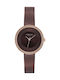 Kenneth Cole Watch with Brown Metal Bracelet KC50198003