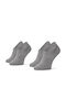 Tommy Hilfiger Men's Solid Color Socks Gray 2Pack