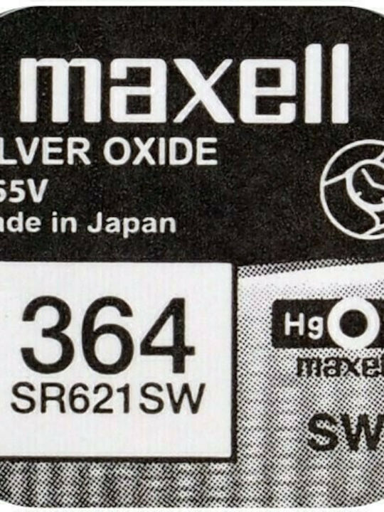 Maxell Zero Mercury 364 Baterie Oxid de argint pentru ceasuri SR69 1.55V 1buc