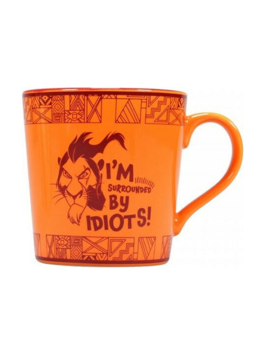 Half Moon Bay The Lion King Scar Mug Orange 350ml