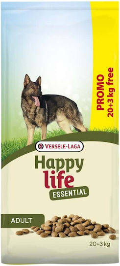 Versele Laga Happy Life Essential Adult 20kg Dry Food for Adult Dogs with Chicken
