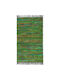 Synchronia Rug Rectangular Cotton Green